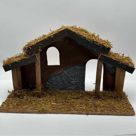 11 pc Porcelain Nativity Scene w/ Manger Christmas Jesus,Mary,Joseph, 3-wisemen - Picture 4 of 16